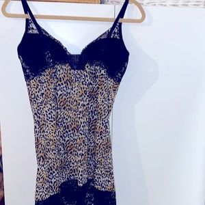 EUC Victoria’s Secret leopard and lace Cami